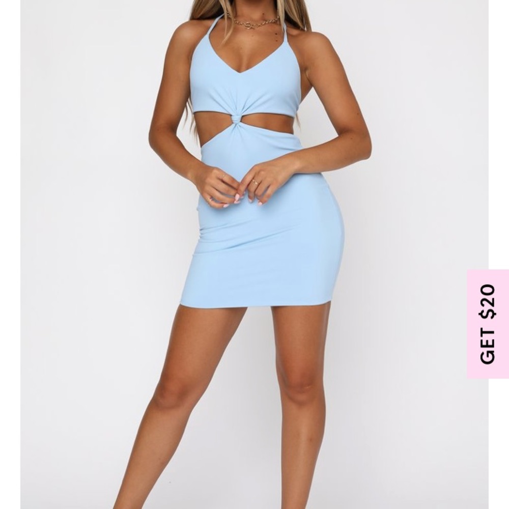Dream team mini dress white fox boutique